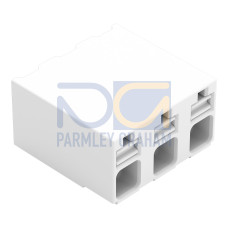 SMD PCB terminal block, push-button, 1.5 mm&sup2;, white
