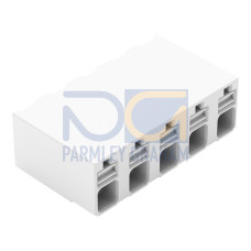 SMD PCB terminal block, push-button, 1.5 mm&sup2;, white