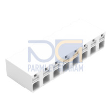 SMD PCB terminal block, push-button, 1.5 mm&sup2;, white