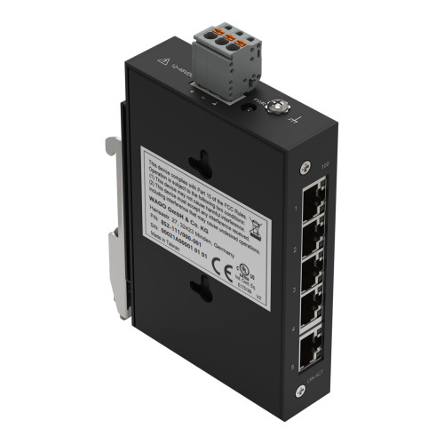 Industrial-ECO-Switch, 5-port 100Base-TX, black