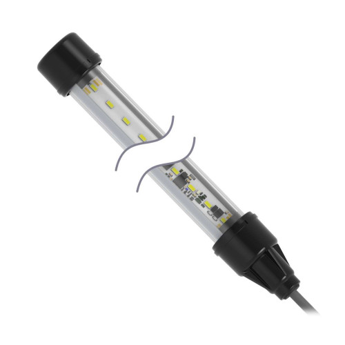 HLS27 Hazardous Location Strip Light, Length: 710, Voltage: 12-30 V dc, Environmental Rating: IP66, IP67, Color: White, 2 m (6.5 ft) ITC-ER 3-wire cable
