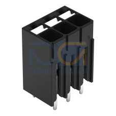 THR PCB terminal block, push-button, 1.5 mm&sup2;, black