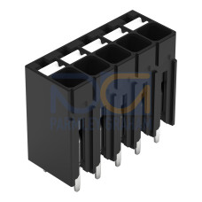 THR PCB terminal block, push-button, 1.5 mm&sup2;, black