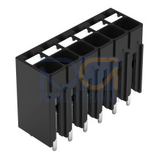 THR PCB terminal block, push-button, 1.5 mm&sup2;, black