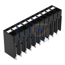 THR PCB terminal block, push-button, 1.5 mm&sup2;, black