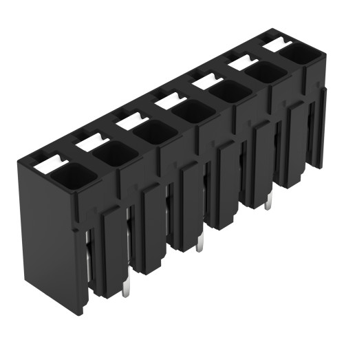 THR PCB terminal block, push-button, 1.5 mm&sup2;, black