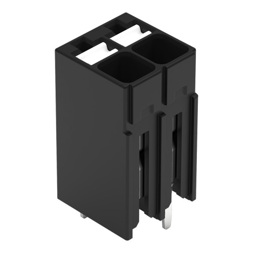 THR PCB terminal block, push-button, 1.5 mm&sup2;, black