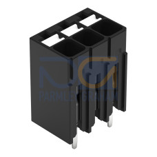 THR PCB terminal block, push-button, 1.5 mm&sup2;, black