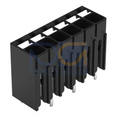 THR PCB terminal block, push-button, 1.5 mm&sup2;, black