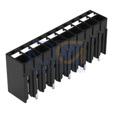 THR PCB terminal block, push-button, 1.5 mm&sup2;, black