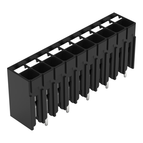 THR PCB terminal block, push-button, 1.5 mm&sup2;, black