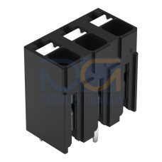 THR PCB terminal block, push-button, 1.5 mm&sup2;, black