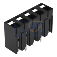 THR PCB terminal block, push-button, 1.5 mm&sup2;, black