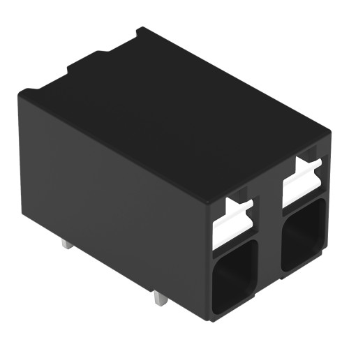 THR PCB terminal block, push-button, 1.5 mm&sup2;, black