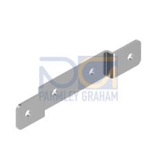 Bracket: For Use with WLB92, Surface Mount, Set of Two Bottom Mounted Brackets, 300 Series Stainless Steel (Hardware Included)
