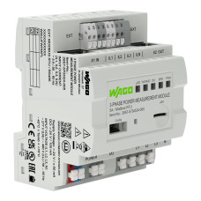 3-Phase Power Measurement Module, 3x277/480 V/5 A, Modbus RTU