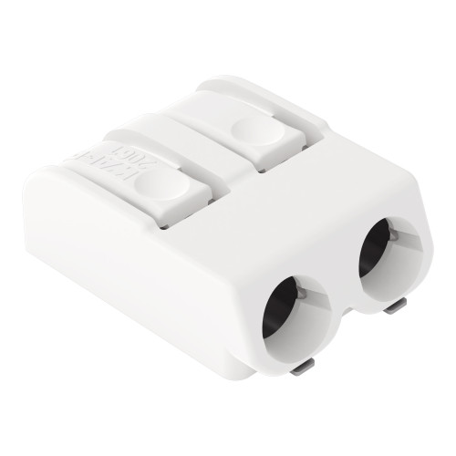 SMD PCB terminal block, push-button, 1.5 mm&sup2;, white