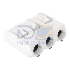 SMD PCB terminal block, push-button, 1.5 mm&sup2;, white