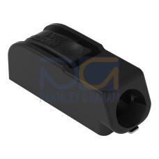 SMD PCB terminal block, push-button, 1.5 mm&sup2;, black