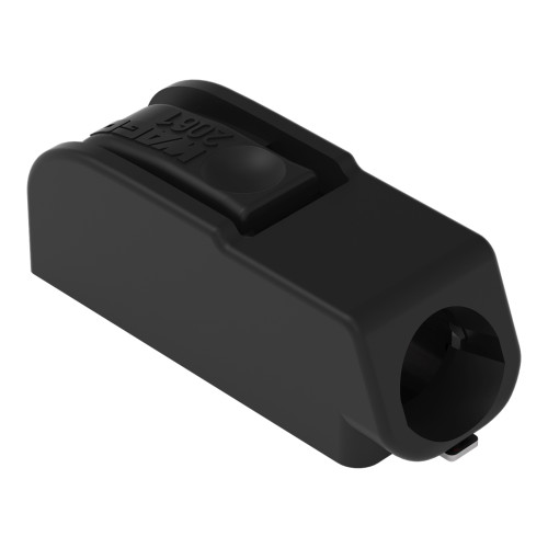 SMD PCB terminal block, push-button, 1.5 mm&sup2;, black