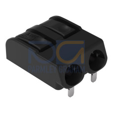 THR PCB terminal block, push-button, 1.5 mm&sup2;, black