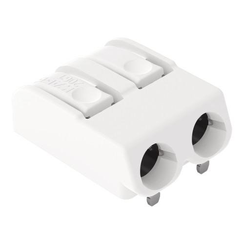 THR PCB terminal block, push-button, 1.5 mm&sup2;, white