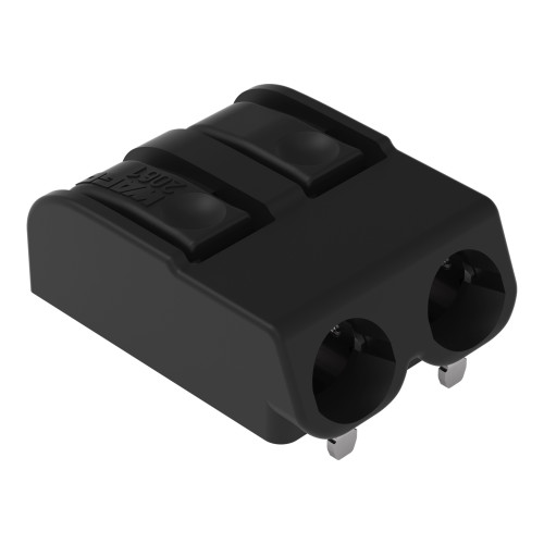 THR PCB terminal block, push-button, 1.5 mm&sup2;, black