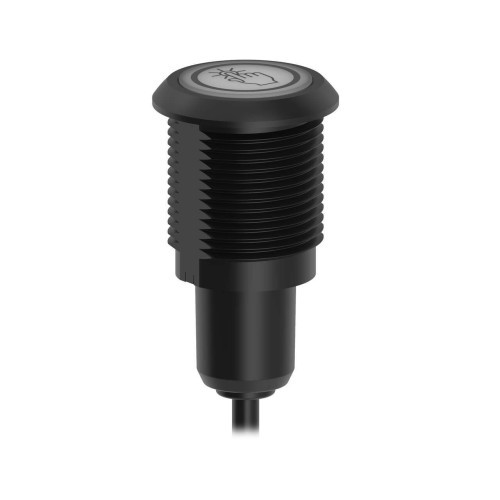 S22 Pro Touch Series: 2-color RGB Touch Sensor, Voltage: 10-30 V dc, Housing: Polycarbonate, IP67 IP69K, Input/Output: Bimodal, NO, Momentary, Colors: Green Red, 150 (6 in) 5-pin M12 PVC Pigtail QD