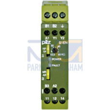 Earth fault monitoring relay provides protection against insulationfaults(50 kOhm) in galvanically isolated DC and AC voltage supplies,width 22.5 mm, UB = 24 - 240 V AC/DC.
