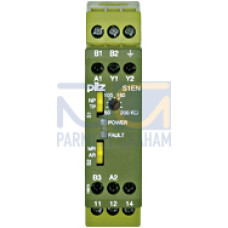 Earth fault monitoring relay provides protection against insulationfaults(200 kOhm) in galvanically isolated DC andAC voltage supplies, width 22.5 mm, UB = 24 - 240 V AC/DC.