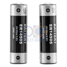 Replacement battery Kit, 3.6 V 2.4 Ah AA Lithium Cell quantity 2