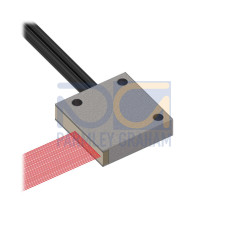 Plastic Fiber, Diffuse Reflective, Core Dia.: 32 x 0.25, Fiber Length 2 m, Rectangle, Sideview, Free cut