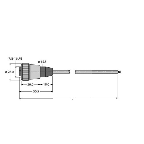 Fieldbus cable for fieldbus systems, according to IEC61158-2, 4-pole