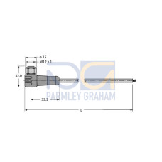 Fieldbus cable for fieldbus systems, according to IEC61158-2, 4-pole