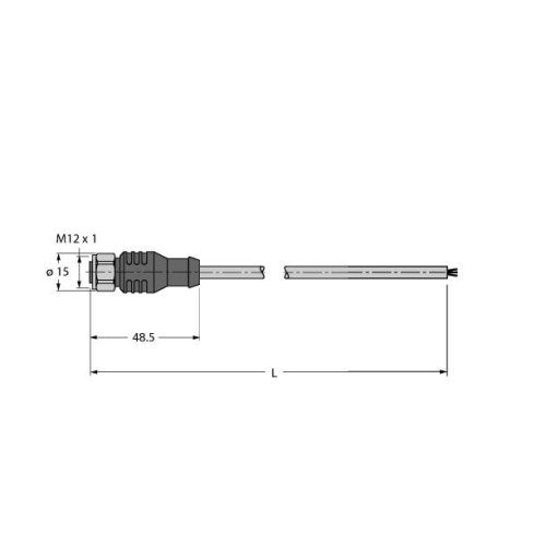 Fieldbus cable for fieldbus systems, according to IEC61158-2, 4-pole