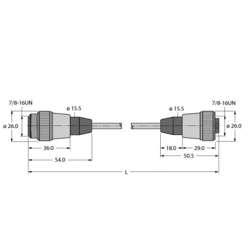 Fieldbus cable for fieldbus systems, according to IEC61158-2, 4-pole