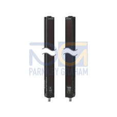 EZ-SCREEN Cascade Pair, Resolution: 30, Range: 18 m (60 ft), Defined Area: 1200 (47.2 in), Housing Length: 1270 (50.0 in), Connection: 5-pin M12 Connectors, Emitter: No test Input