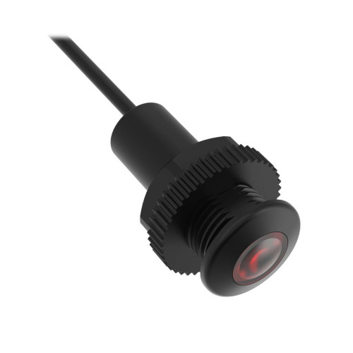 SB12 Threaded Series Receiver, Range: 1.5 m, Input Voltage: 10-30 V dc, Outputs: L.O. NPN, 2 m (6.5 ft) cable