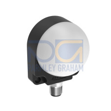 K50 Series EZ-LIGHT: 3-Color 7-Function Flat Pack Indicator, Voltage: 18-30 V dc, Environmental Rating: IP67, Input: NPN, Colors: Green Red Yellow, 4-pin M12 Integral QD