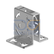 Bracket: U, Material: 14 Gauge 316 Stainless Steel