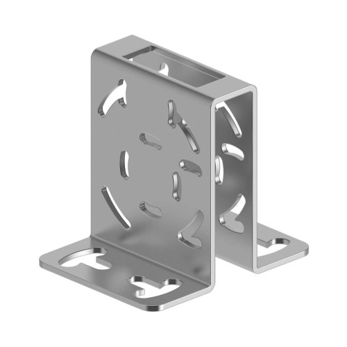 Bracket: U, Material: 14 Gauge 316 Stainless Steel