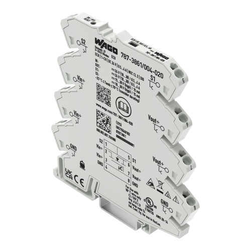 Electronic circuit breaker; 1-channel; 24 VDC input voltage; adjustable 0.5 - 4 A; Signal contact