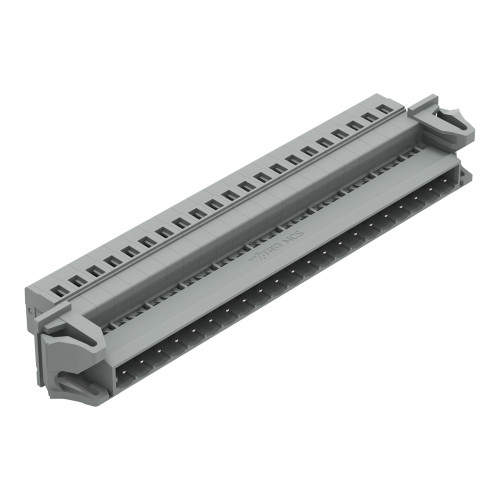 1-conductor male connector, CAGE CLAMP&reg;, 2.5 mm&sup2;, gray