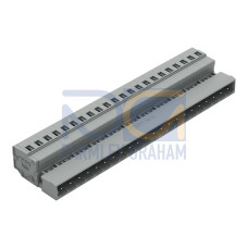 1-conductor male connector, CAGE CLAMP&reg;, 2.5 mm&sup2;, gray