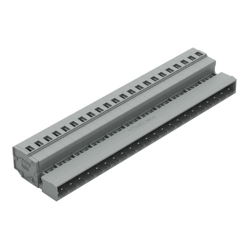 1-conductor male connector, CAGE CLAMP&reg;, 2.5 mm&sup2;, gray