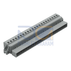 1-conductor male connector, CAGE CLAMP&reg;, 2.5 mm&sup2;, gray