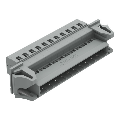 1-conductor male connector, CAGE CLAMP&reg;, 2.5 mm&sup2;, gray