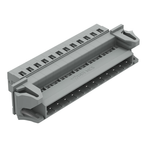 1-conductor male connector, CAGE CLAMP&reg;, 2.5 mm&sup2;, gray