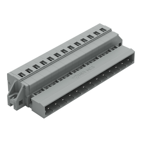 1-conductor male connector, CAGE CLAMP&reg;, 2.5 mm&sup2;, gray