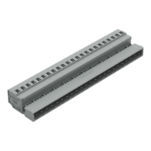 1-conductor male connector, CAGE CLAMP&reg;, 2.5 mm&sup2;, gray